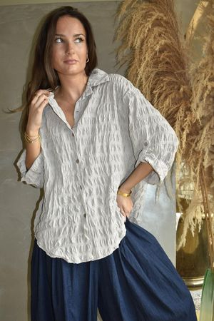 Hey Sucker Blouse Mocha /2=